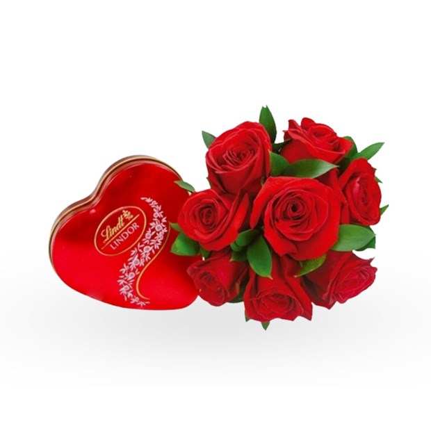 6 Rosas Vermelhar e Lindt-a62a9bce-4fd4-4760-891d-c6d2cd137232