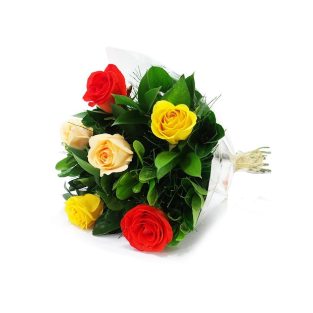 Buquê 6 Rosas Coloridas-d772d219-b666-4040-9065-c4f915c2a9b2