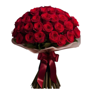 Buquê 70 Rosas vermelhas Colombianas