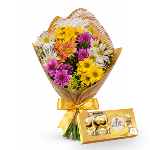 Buquê Campestre Médio e Ferrero T8-5a7cf6b3-2542-4b95-8acf-320c89985845
