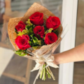 Buquê de 6 Rosas colombianas-86523522-61d9-49d5-be37-fd4bf3a28053