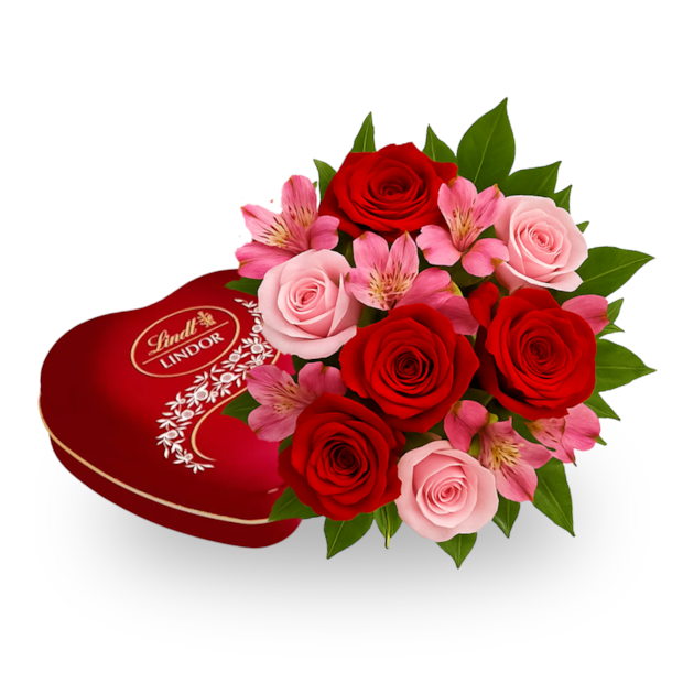 Buquê de Astromélias e Rosas - Amor sem Limites-a74e3724-6cad-471d-b5aa-c57b05bb0e19