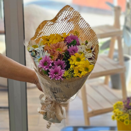 Buquê de Flores do Campo Médio