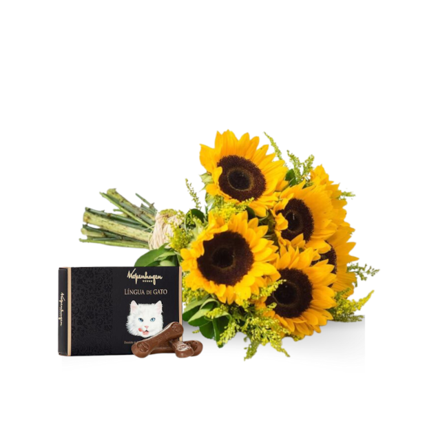 Buquê Girassóis e Lingua de Gato-58fdd53d-701b-456c-a3af-23914dda3824