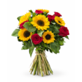 Buquê Girassóis e Rosas Vermelhas-f48253e4-2113-4d58-ac71-ed6746be9020