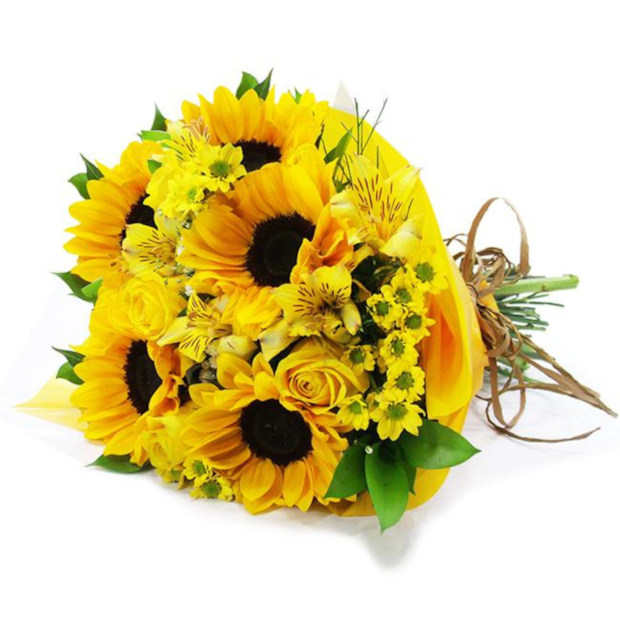 Buquê Mix Amarelo-20310abd-4ba6-4a40-b5bf-accaa5a4bf43
